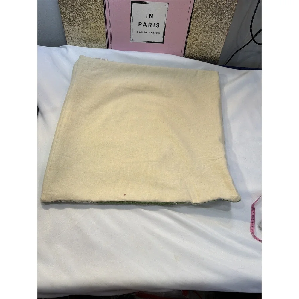 POTTERY BARN PAOLO STRIPE LINEN PILLOW Cover 22x22‎ 521
